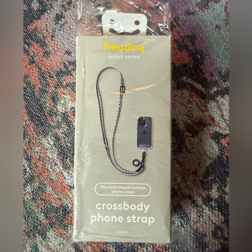 Heyday‎ Artist Series Black Crossbody Phone Strap